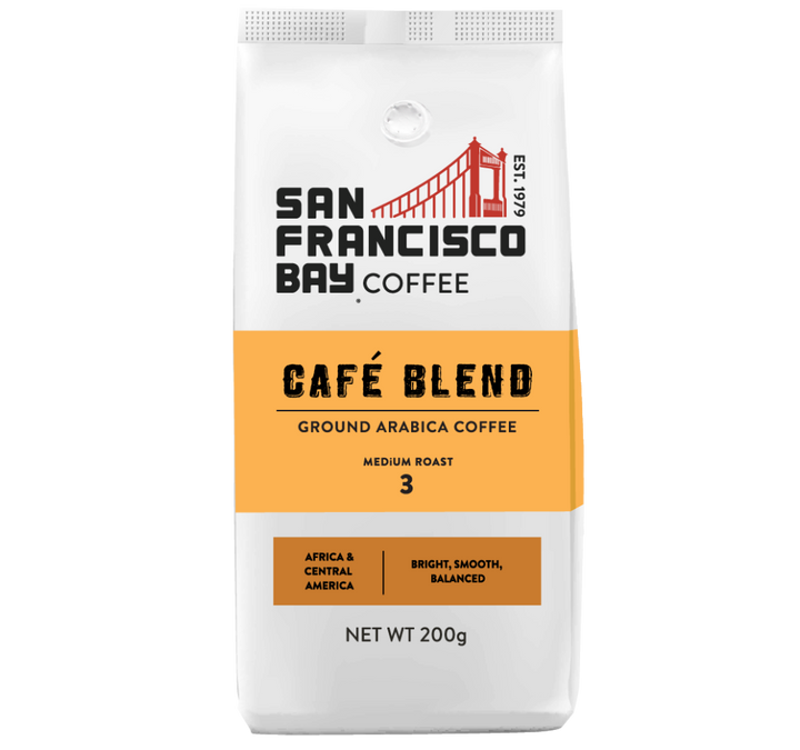 Café Blend Ground Coffee, 200g Bag