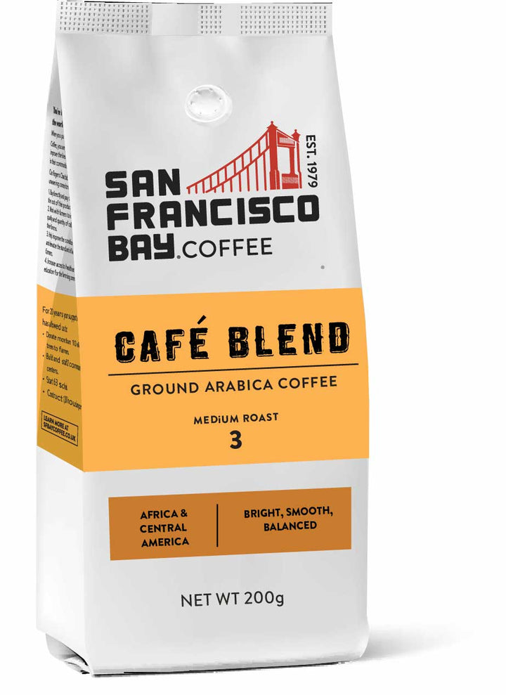 Café Blend Ground Coffee, 200g Bag