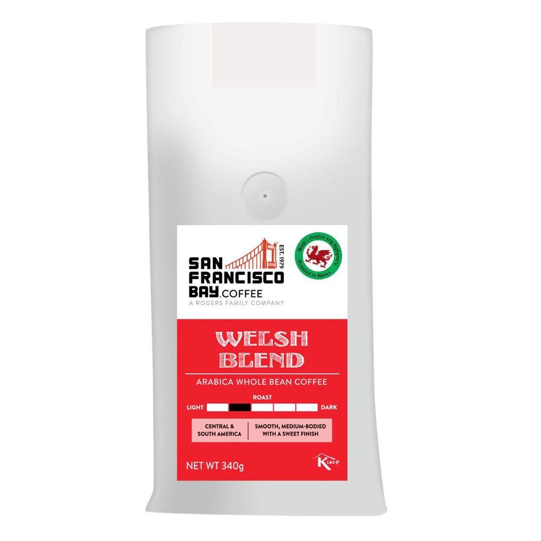 Welsh Blend Whole Bean Coffee 340g